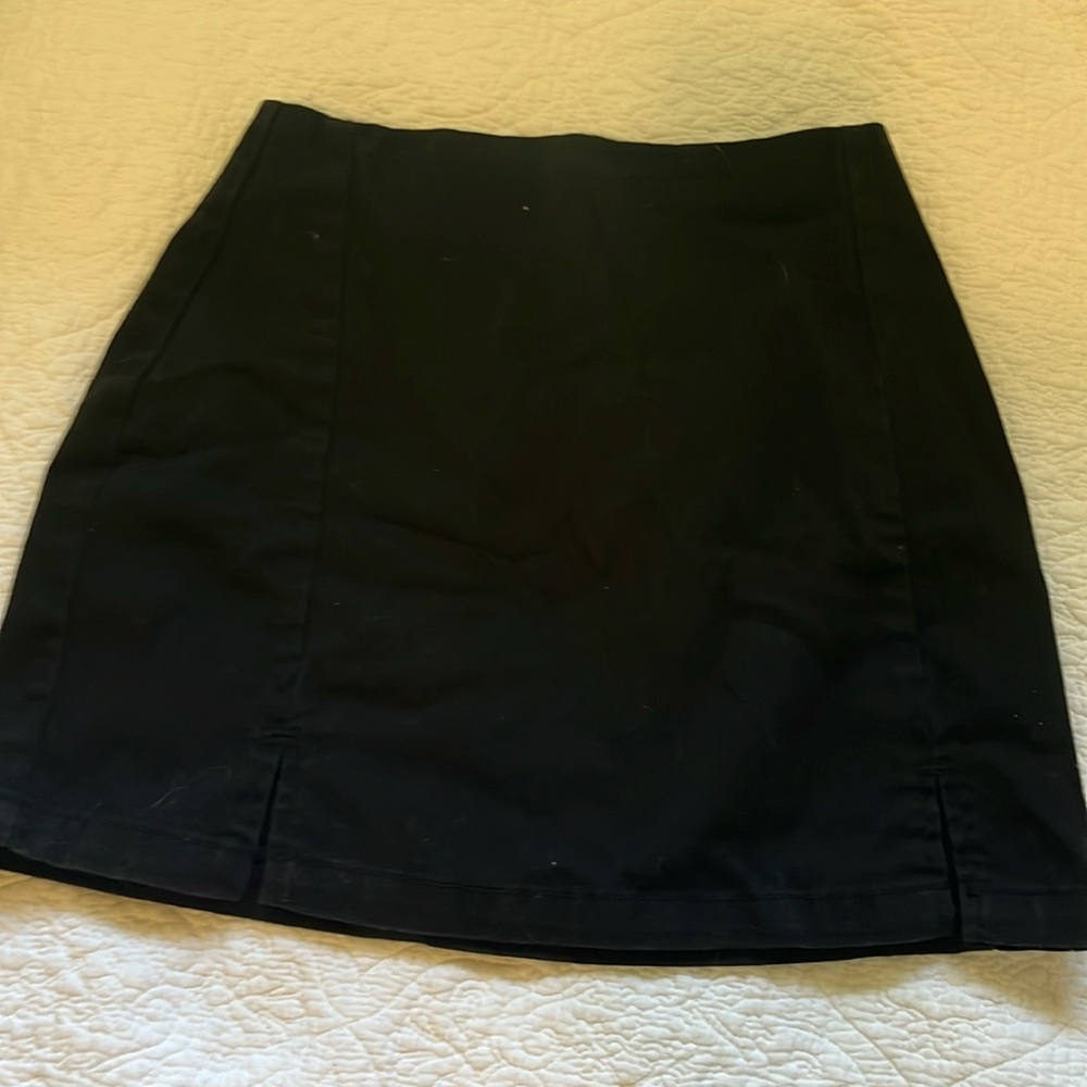 Black Mini Skirt, Size Small